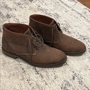 Johnston & Murphy Brown Copeland Chukka Boots Size 9.5
